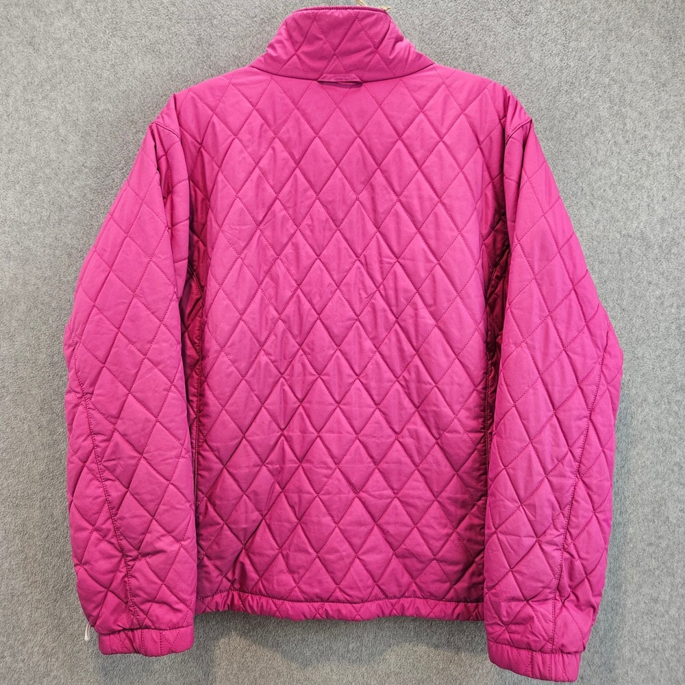 COLUMBIA Quilted Jacket Women XL Pink Vertex Interchange Puffer Fleece Lined - Picture 2 of 16